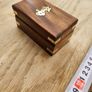 minature nauticle brass telescope in brass inlay box. Image 5