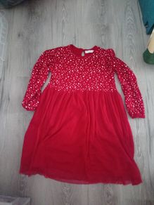 Leigh Tucker Red Dress 9-10yrs