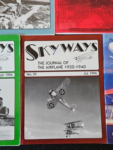 Lot of 9 Skyways The Journal of The Airplane 1920-1940 Book volumes 32- 40