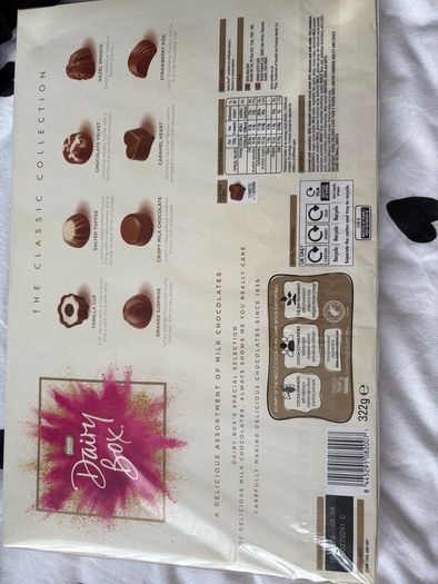 Nestle dairy box the classic collection 322g