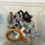 lego parts airplane engine light bricks etc Image 3