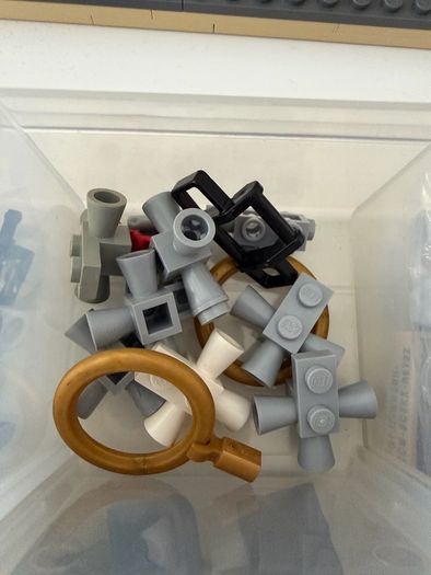 lego parts airplane engine light bricks etc