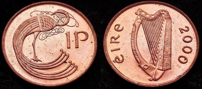 [#410] - Ireland 2000 | Irish 1 Penny | KM.20a | UNC