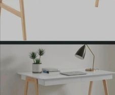 Brand New Home Comforts Desk - Matt White / Wood Legs (Unopened)