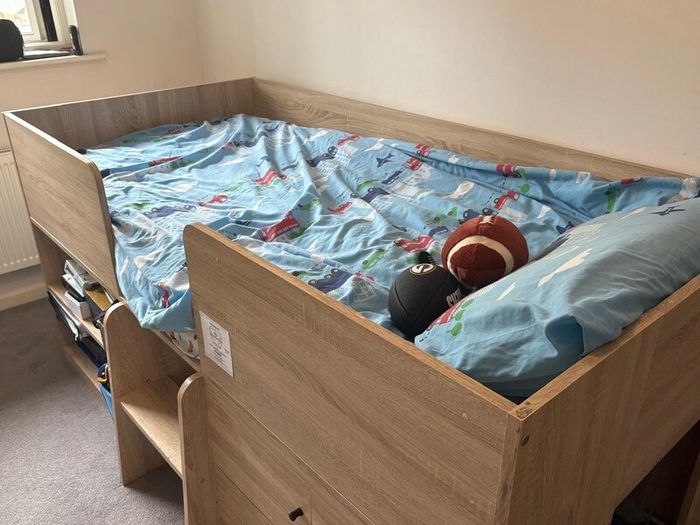 Childs Bed (up to age 14) with storage - Dublin