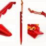 Tent pegs. Pack of 10. Red colour Image 3