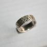 Vintage Sterling Silver 925 Irish Celtic Knot Band Ring Image 3