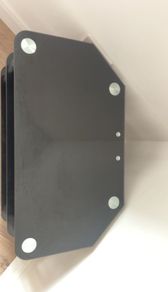 glass TV table