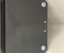 glass TV table