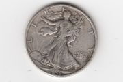 USA, Half Dollar, 1935, 90% silver coin (no. 461)