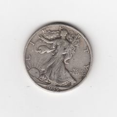 USA, Half Dollar, 1935, 90% silver coin (no. 461)