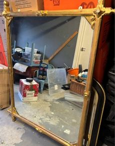 Antique Gilded Mirror