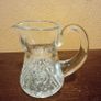 Pair of Vintage Waterford Crystal 'Alana'. Creamer and Jar. Image 2