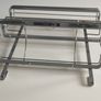 Kitchen roll, cling film, tin foil dispenser stainless steel Image 4