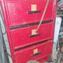 Vintage Bamboo Cabinet Image 3