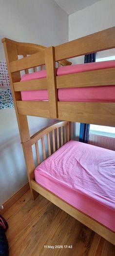 Joseph Solid Wood Bunk Bed Frame