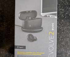Jabra Evolve2 Buds True Wireless In-Ear Bluetooth Earbuds with Active Noise Cancellation