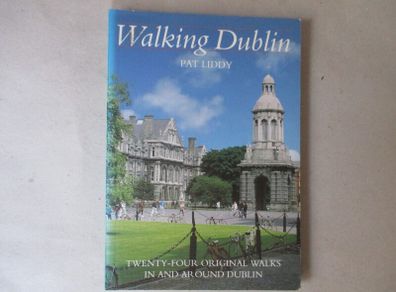 Walking Dublin By Pat Liddy, Signed Book