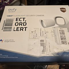 Eufy Floodlight Security Camera 1080p  Opened, Never Used