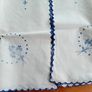 Vintage tea table cloth Image 2