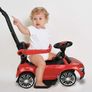 Ride-on Car | Children's Ride-on Car | 2 In 1 Ride-on Car | Children's Walker | Ride-on Car With Footrests I Colour Red Image 3