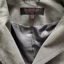 Women's blazers office suit set with trousers grey size L size 14 size 42 Image 9