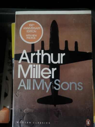 Delete.... Double. Ad Arthur Miller all my sons book