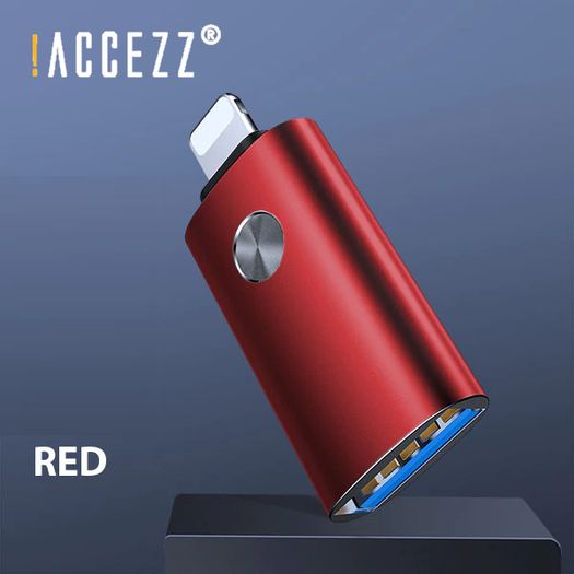 !ACCEZZ Apple OTG Lightning (Male) to USB Type-A (Female) Adapter/Convertor (Brand New/Warranty)