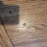 Oak kitchen table Image 4