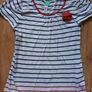 "Monsoon" Stripy Top.  Age 10-11 Image 2