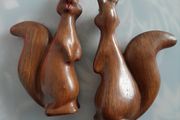 Pair of Squirrels c.1960s Ornaments
