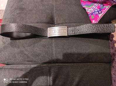 Luxury hand crafted leather belt
