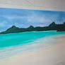 Antiqua beach painting scene Image 3