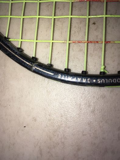 Yonex Badminton Racket Carbonex 21 SP. Cracked frame