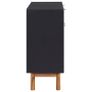 Sideboard 90x33.5x75 cm Solid Acacia Wood and MDF Image 3