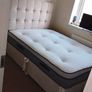 King size bed with mattress, all size of beds available Image 2