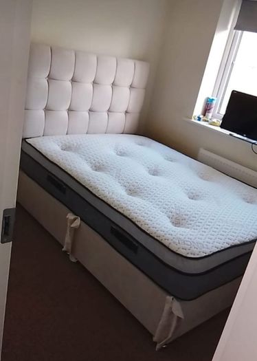 Double and small double beds available with mattress