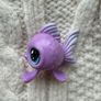 Littlest Pet Shop LPS Lucky Fortune Cookie Brant The Fish approx. 2" Figure Wave 4 Used Please look at the pictures Image 6