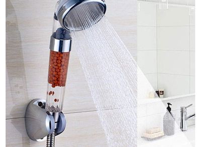Anion Shower Head - Filtered Shower Head - High Pressure Shower head with Hard Water Filter