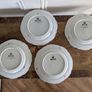 Antique 1820's Masons "Bird and Basket" plates. Dublin retailer mark. Thomas & Higginbotham Image 2