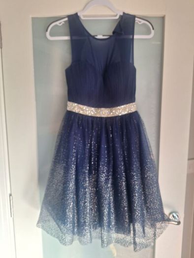 Navy occasion dress