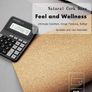 Brand new Desk Mat 90x43cm Grey Leather Image 2