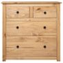 Sideboard 80x40x83 cm Pinewood Panama Range Image 4