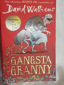Gangsta Granny and Billionaire Boy by David Walliams in perfect condition children