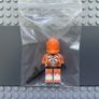 MISPRINT Lego Star Wars sw0299 Clone Bomb Squad Trooper (Phase 1) minifigure- Large Eyes Bomb Squad Helmet Unprinted Error VERY RARE Image 3