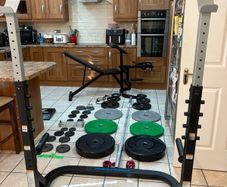 Brilliant Gym All In 1 Weightlifting Set!!