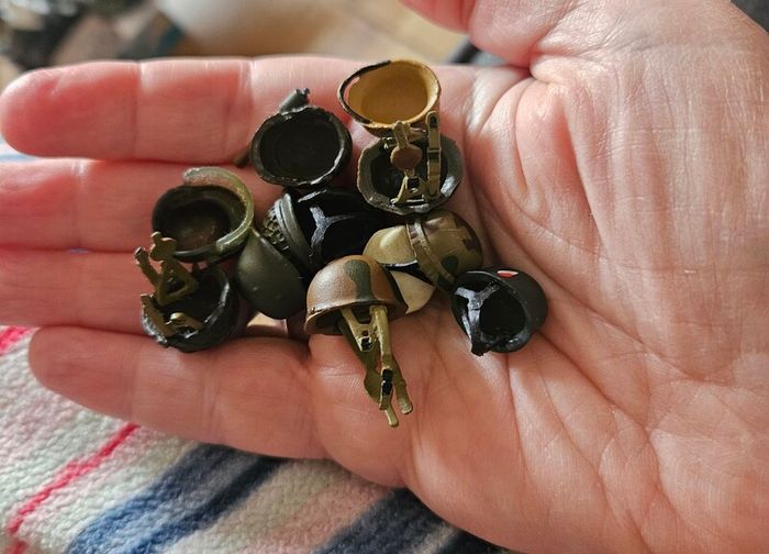 Tiny Army Figures plus other small accessories