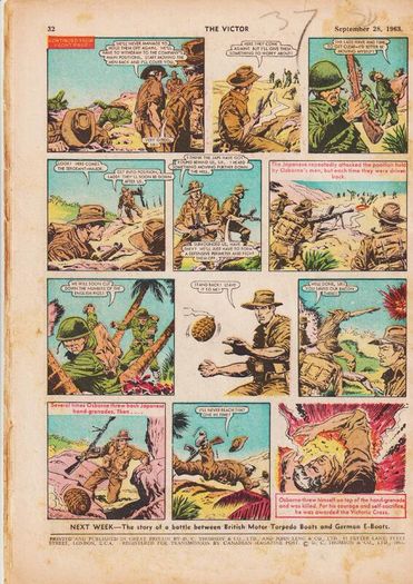 Victor #136 Sept 28th 1963 Dc Thomson Comic