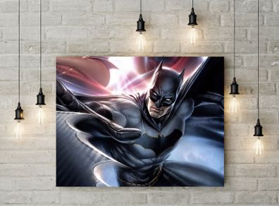 Cool batman picture printed on 3mm hard foamex board printed picture wall board for kids room wall decor