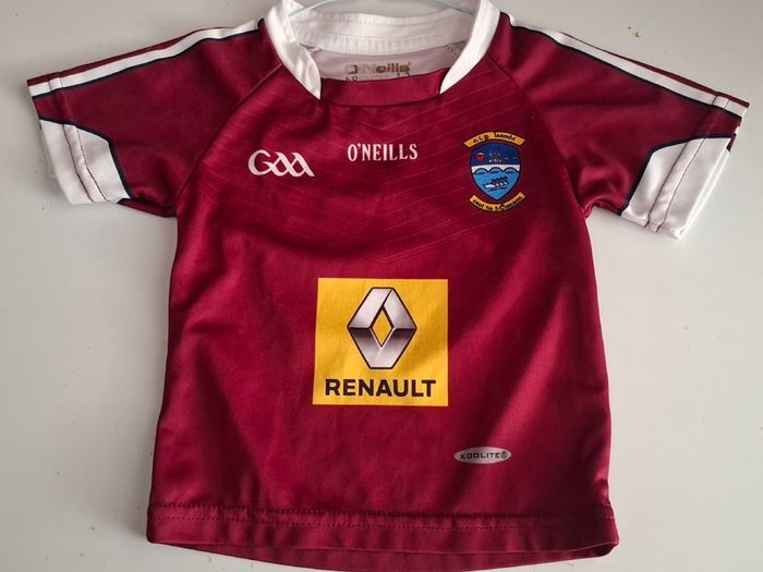 Westmeath GAA O'Neills Gaelic Football Jersey (Kids 1-2 Years) FREE POST